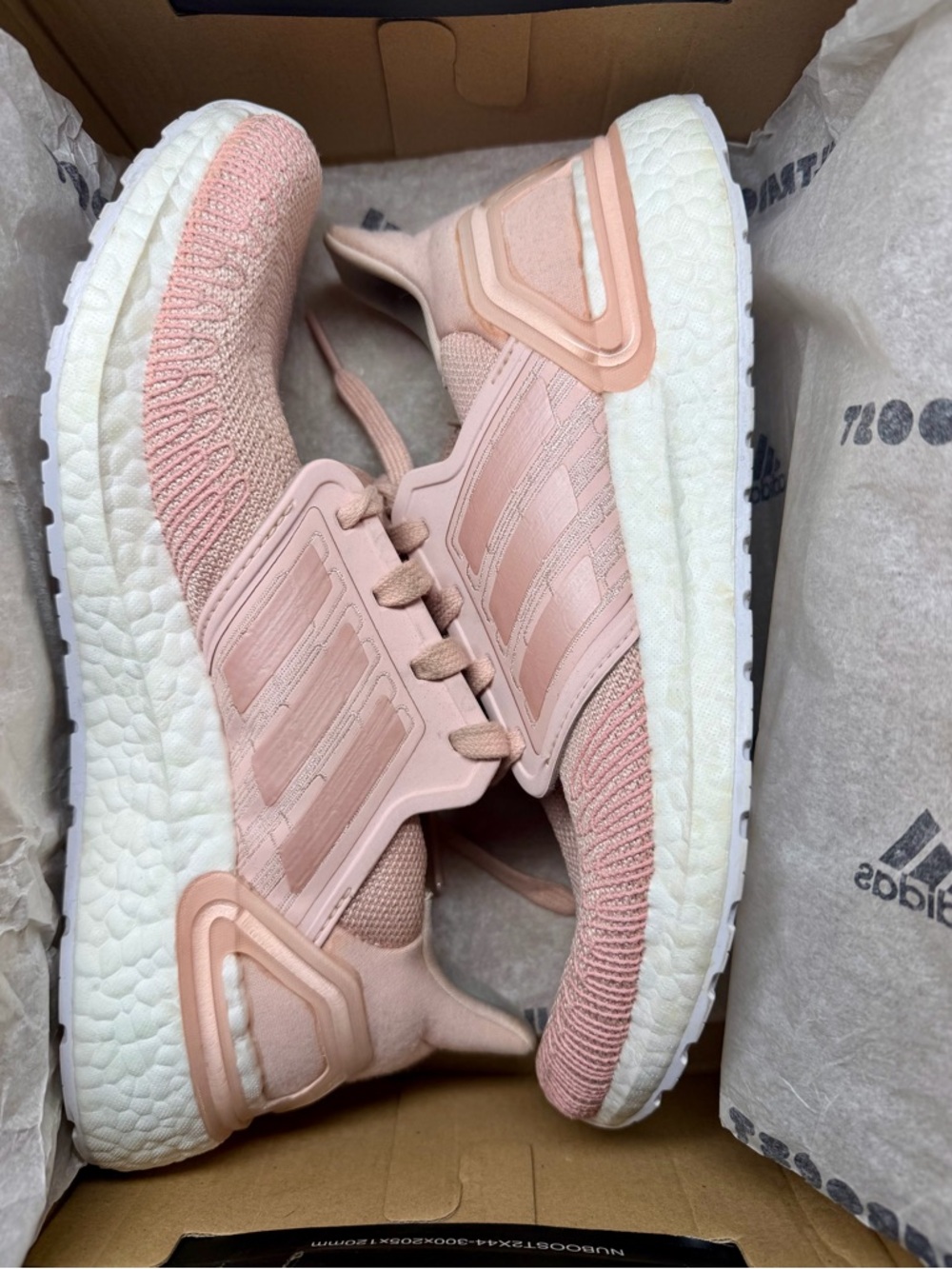 Adidas Ultraboost 20 W Vapour Pink Cloud White FV8358 Size 8.5‎ Women’s
